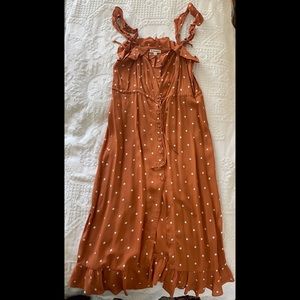 For love & lemons polka dot dress